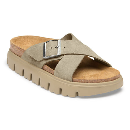 Siena  Chunky Suede Leather in Color Taupe | Birkenstock