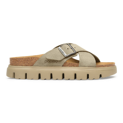 Siena  Chunky Suede Leather in Color Taupe | Birkenstock