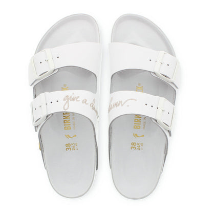 Arizona Lingua Franca Leather in Color White | Birkenstock