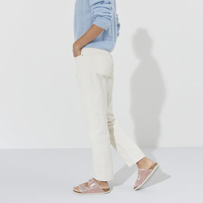Arizona Shearling Suede Leather in Color Pink Clay | Birkenstock