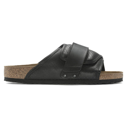 Kyoto Leather in Color Puff Pack Black | Birkenstock