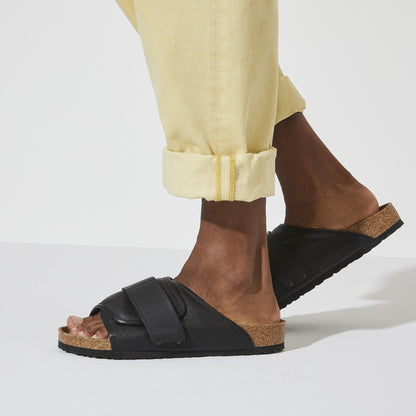Kyoto Leather in Color Puff Pack Black | Birkenstock