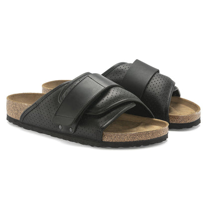 Kyoto Leather in Color Puff Pack Black | Birkenstock