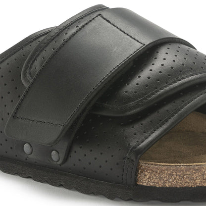 Kyoto Leather in Color Puff Pack Black | Birkenstock