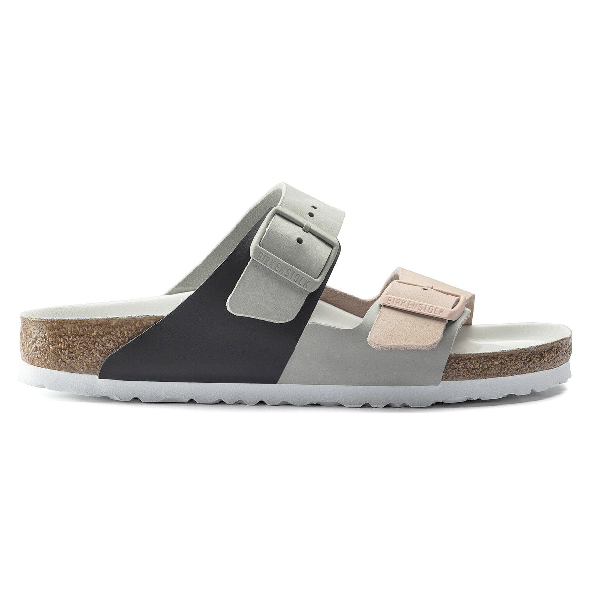 Arizona Split Nubuck Leather in Color Mineral/Light Rose | Birkenstock