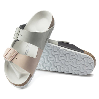Arizona Split Nubuck Leather in Color Mineral/Light Rose | Birkenstock