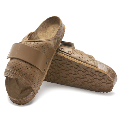 Kyoto Leather in Color Puff Pack Cork Brown | Birkenstock