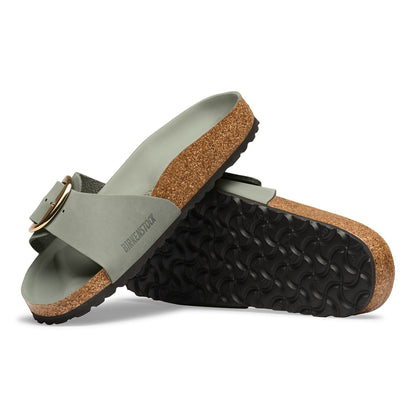 Madrid Big Buckle Oiled Leather in Color Pure Sage | Birkenstock
