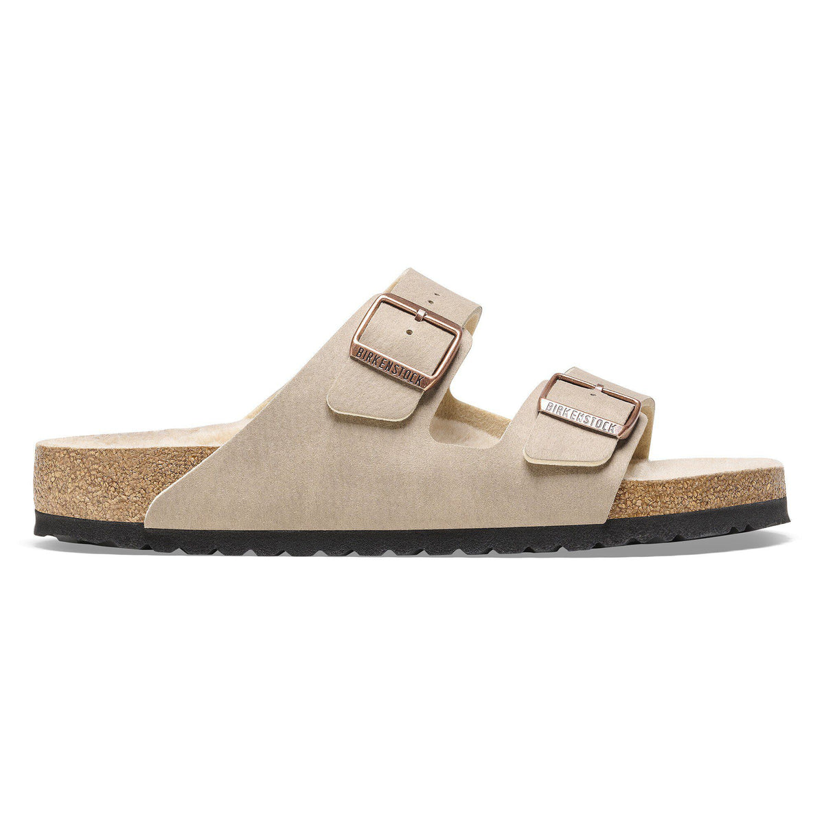 Arizona Shearling Synthetics in Color Desert Dust Gray Taupe | Birkenstock
