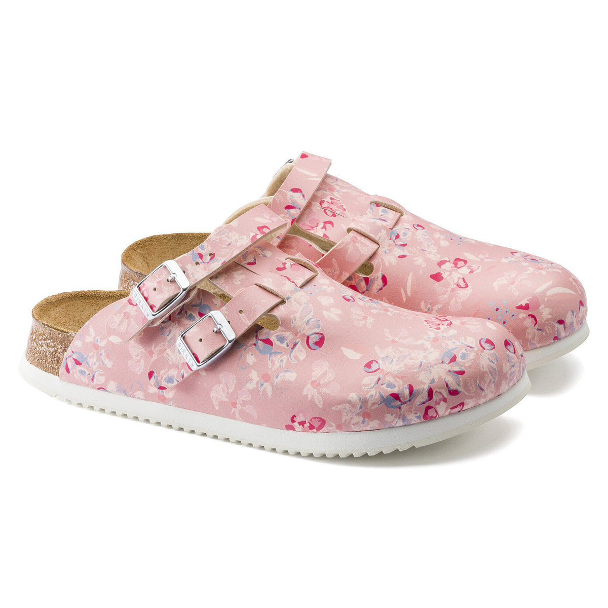 Kay Super Grip Birko-Flor in Color Flower Field Rose | Birkenstock