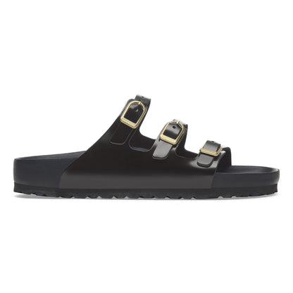 Florida Exquisite Natural Leather Patent in Color High Shine Black | Birkenstock
