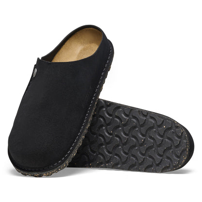 Zermatt Premium Suede Leather in Color Black | Birkenstock