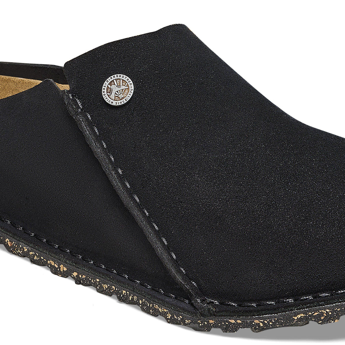 Zermatt Premium Suede Leather in Color Black | Birkenstock