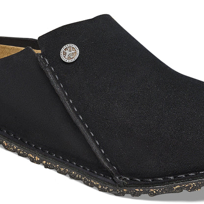 Zermatt Premium Suede Leather in Color Black | Birkenstock