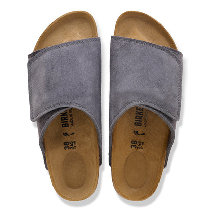 Solana Suede Leather in Color Charcoal | Birkenstock
