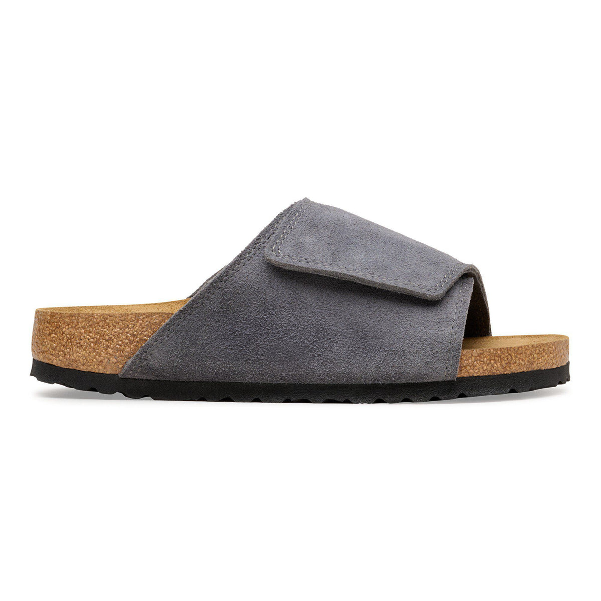 Solana Suede Leather in Color Charcoal | Birkenstock