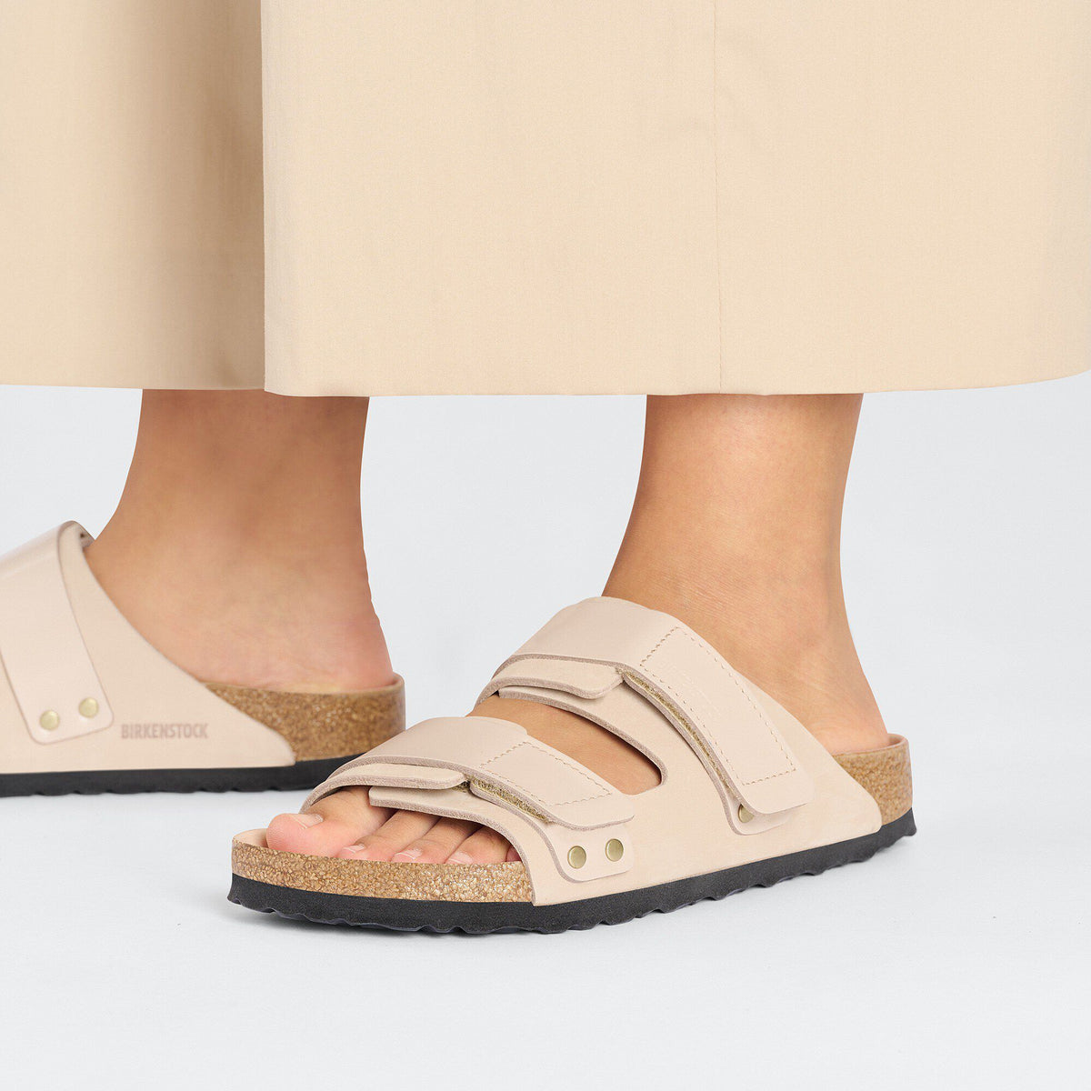 Uji Nubuck Leather in Color New Beige | Birkenstock