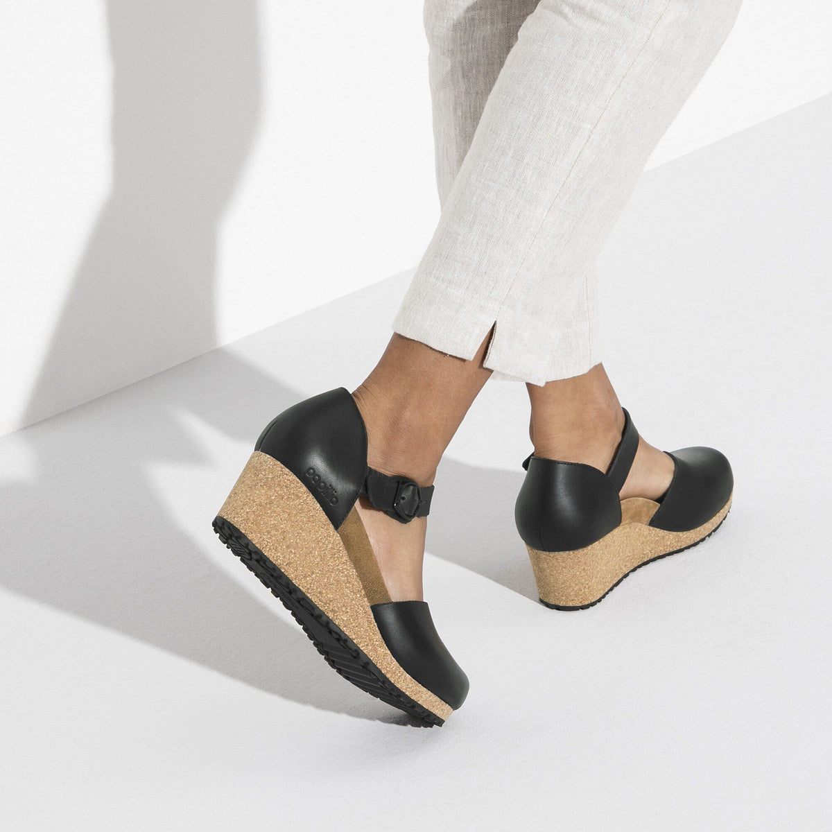 Mary Leather in Color Black | Birkenstock