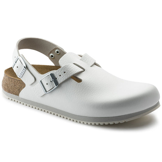 Tokio Super Grip Leather in Color White | Birkenstock