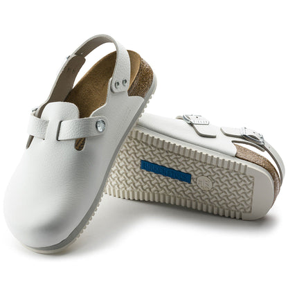 Tokio Super Grip Leather in Color White | Birkenstock
