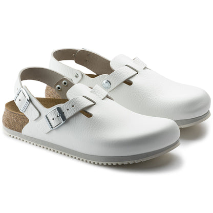 Tokio Super Grip Leather in Color White | Birkenstock