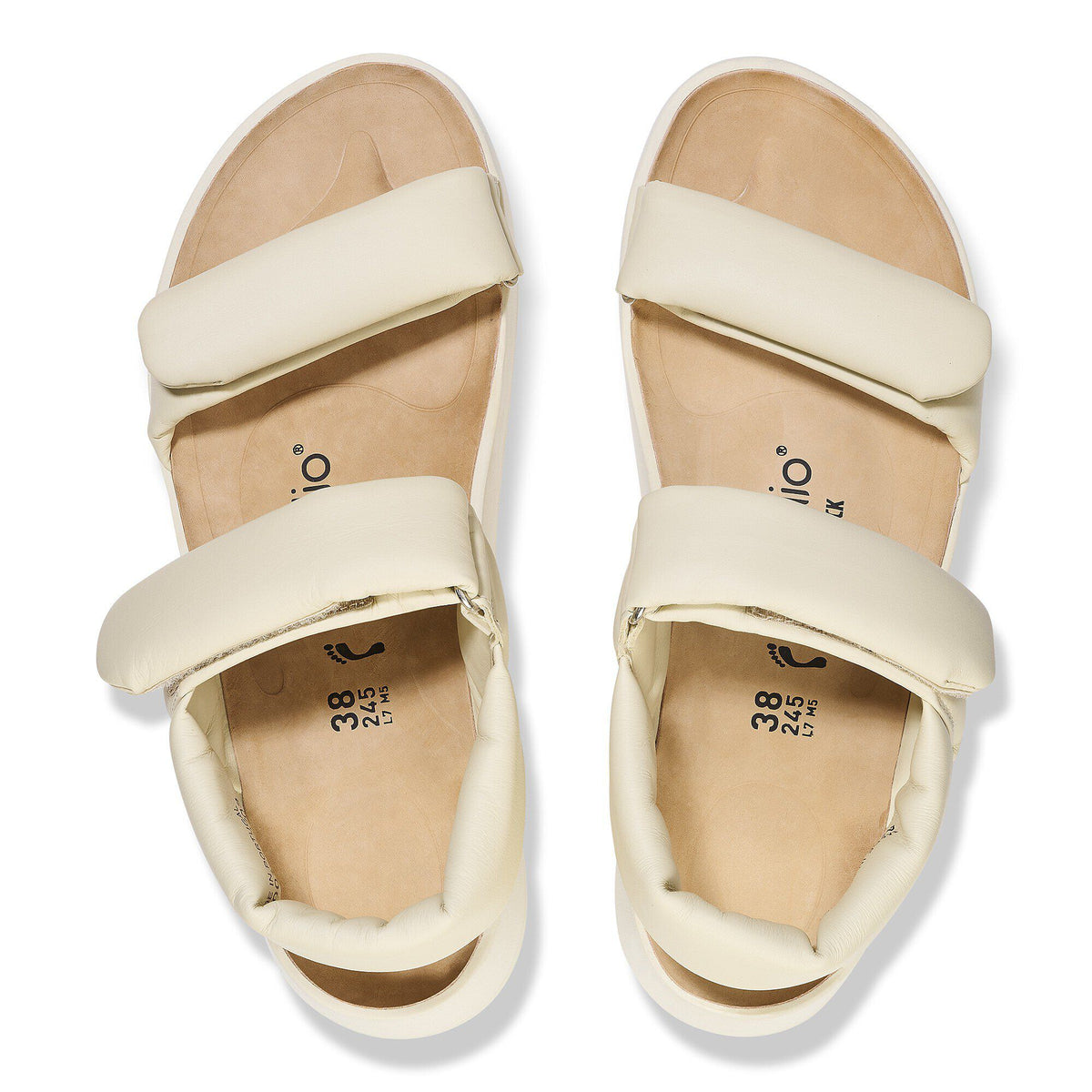 Theda Leather in Color Ecru | Birkenstock