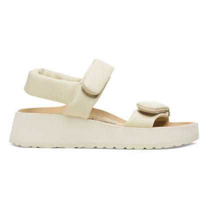 Theda Leather in Color Ecru | Birkenstock