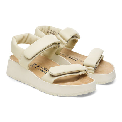 Theda Leather in Color Ecru | Birkenstock