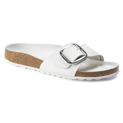 Madrid Big Buckle Leather in Color White | Birkenstock