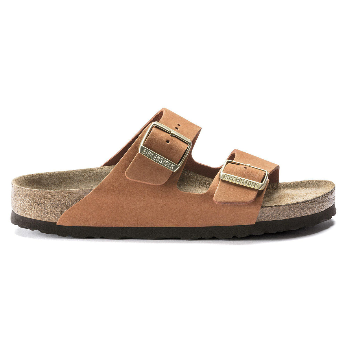 Arizona Soft Footbed Nubuck Leather in Color Pecan | Birkenstock