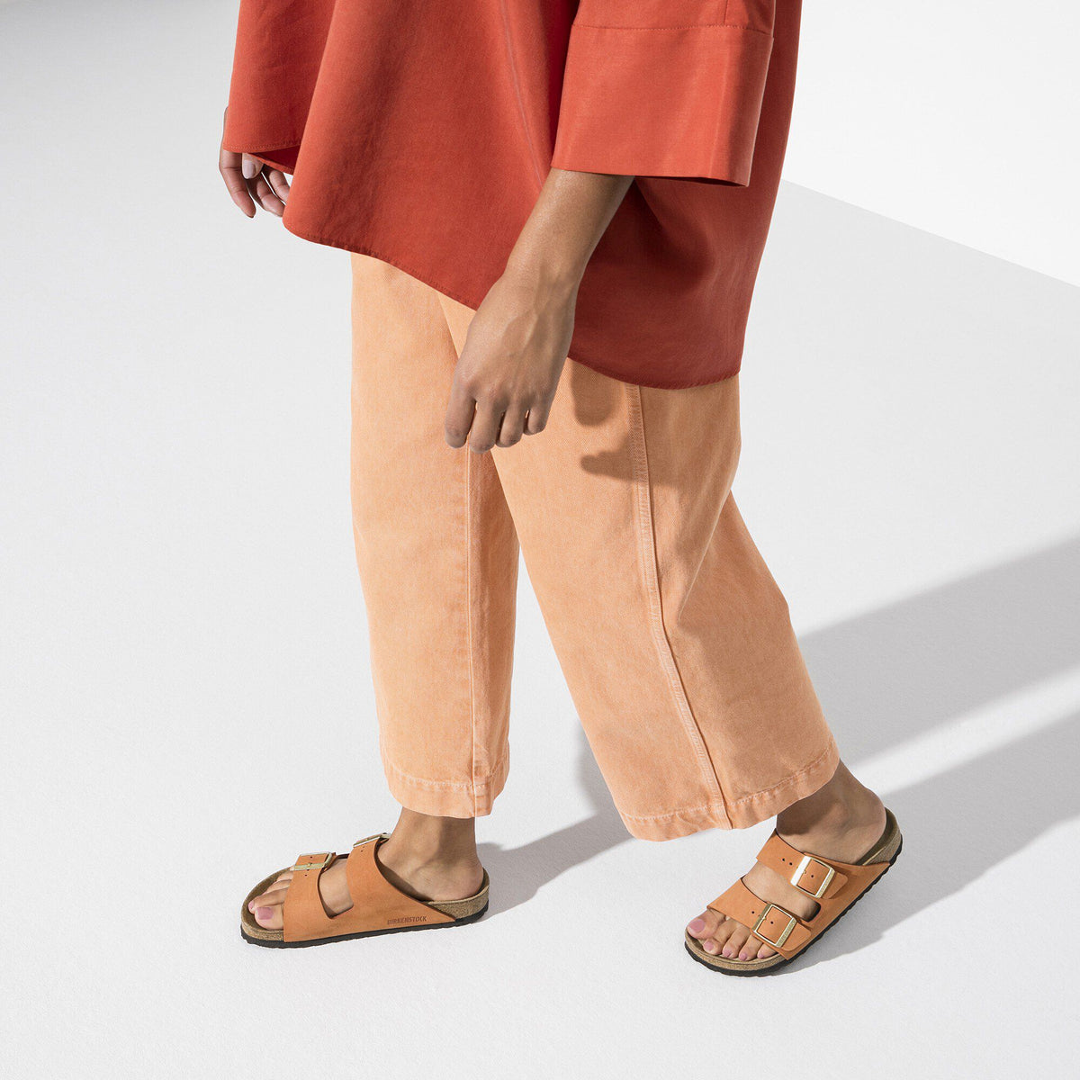 Arizona Soft Footbed Nubuck Leather in Color Pecan | Birkenstock