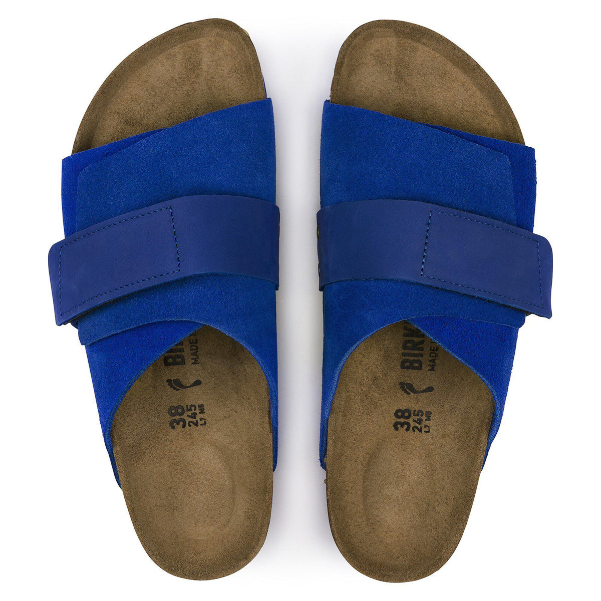 Kyoto Nubuck-Suede Leather in Color Ultra Blue | Birkenstock