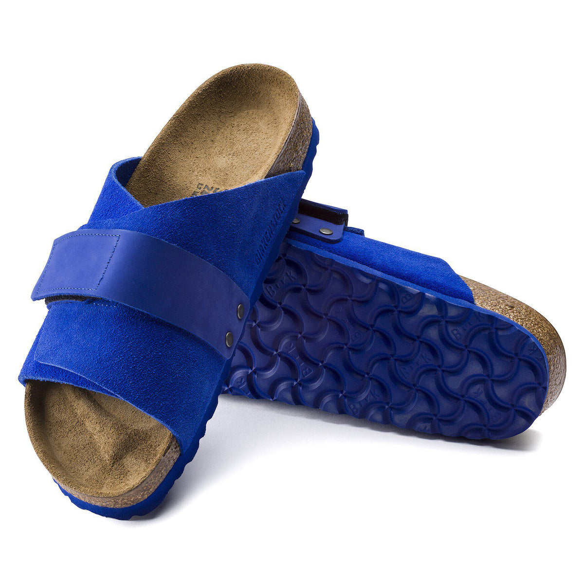 Kyoto Nubuck-Suede Leather in Color Ultra Blue | Birkenstock