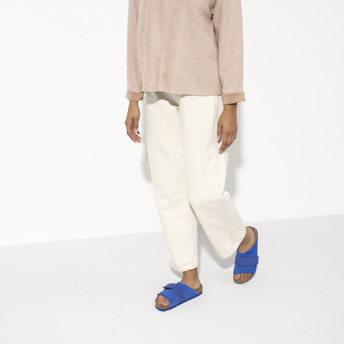 Kyoto Nubuck-Suede Leather in Color Ultra Blue | Birkenstock