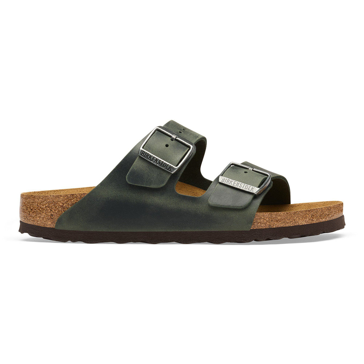 Arizona Oiled Leather in Color Thyme | Birkenstock