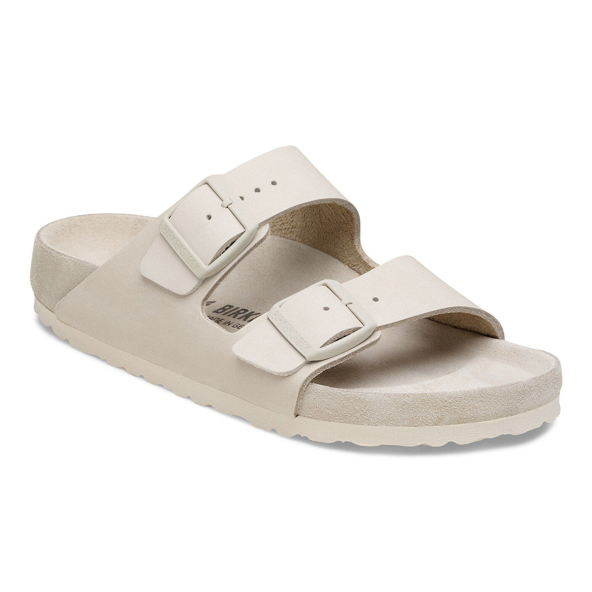 Arizona Nubuck Leather in Color Oyster | Birkenstock