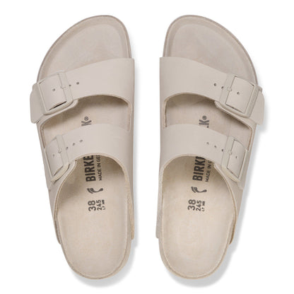 Arizona Nubuck Leather in Color Oyster | Birkenstock