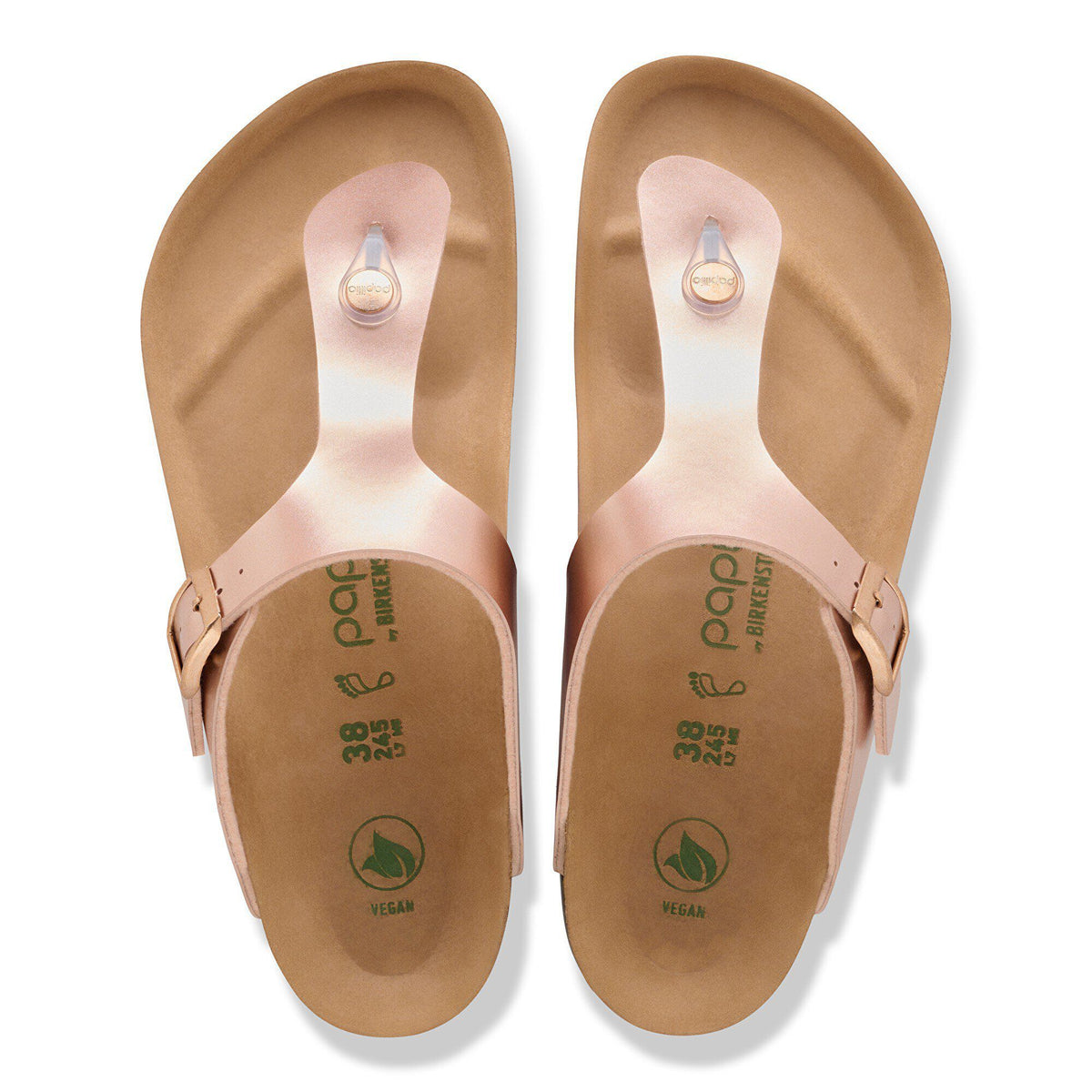 Gizeh Flex Platform Birko-Flor in Color Electric Metallic Copper | Birkenstock