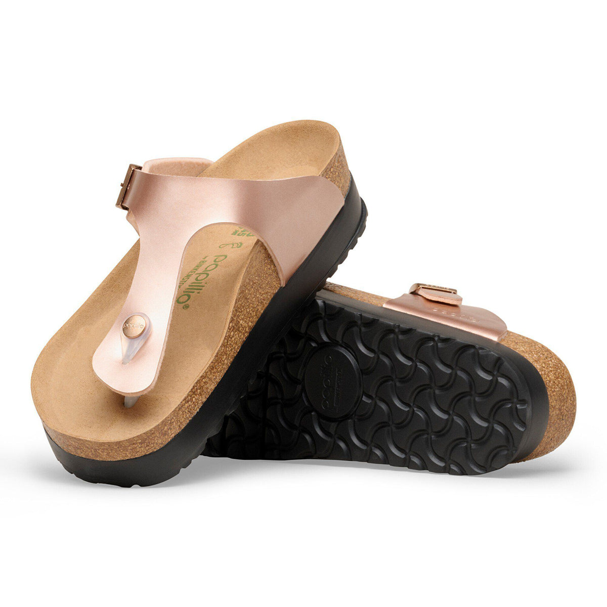 Gizeh Flex Platform Birko-Flor in Color Electric Metallic Copper | Birkenstock