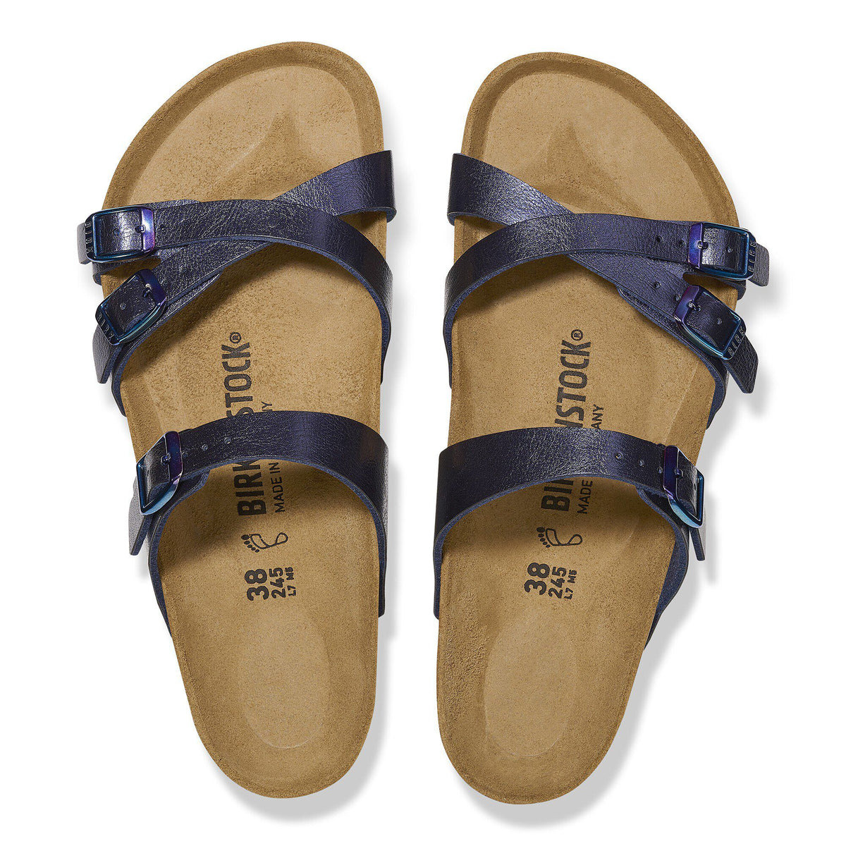 Franca Birko-Flor in Color Graceful Midnight Blue | Birkenstock