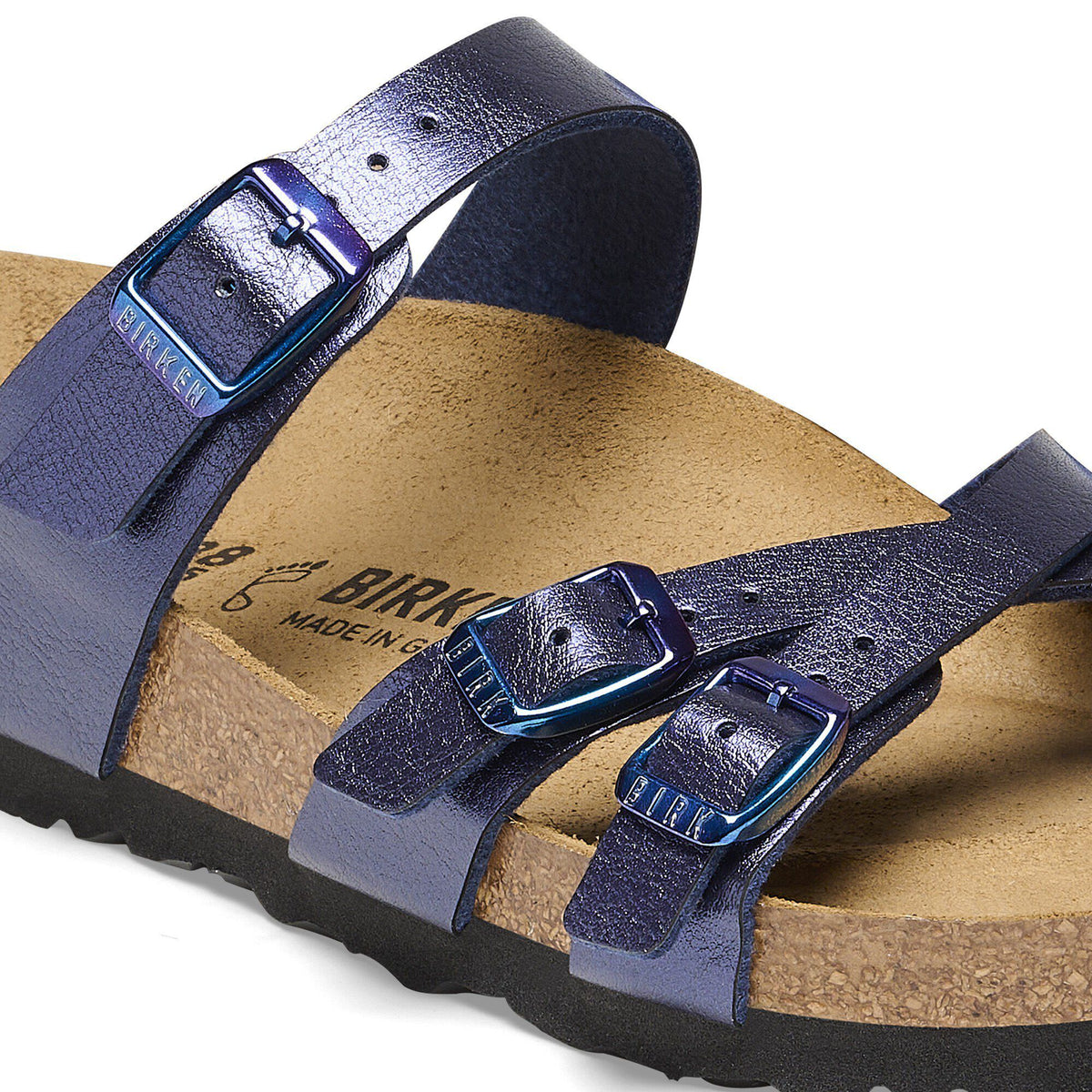 Franca Birko-Flor in Color Graceful Midnight Blue | Birkenstock