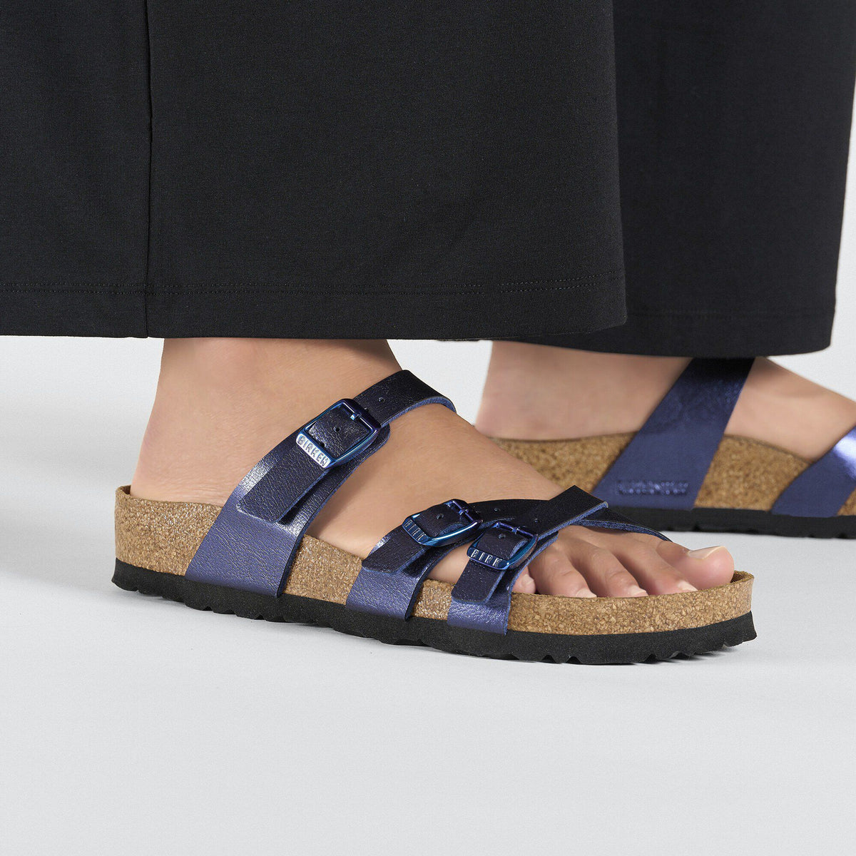Franca Birko-Flor in Color Graceful Midnight Blue | Birkenstock