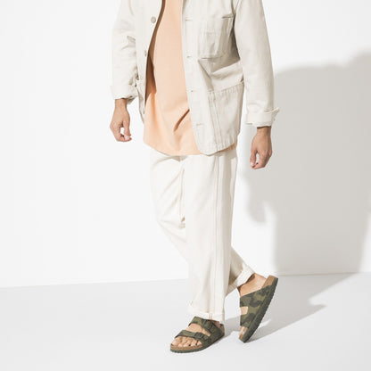 Arizona Soft Footbed Birko-Flor in Color Desert Soil Camo Green | Birkenstock
