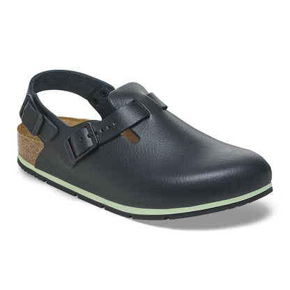 Tokio Pro Natural Coated Leather in Color Black | Birkenstock