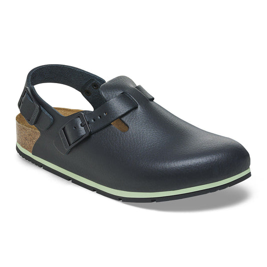 Tokio Pro Natural Coated Leather in Color Black | Birkenstock