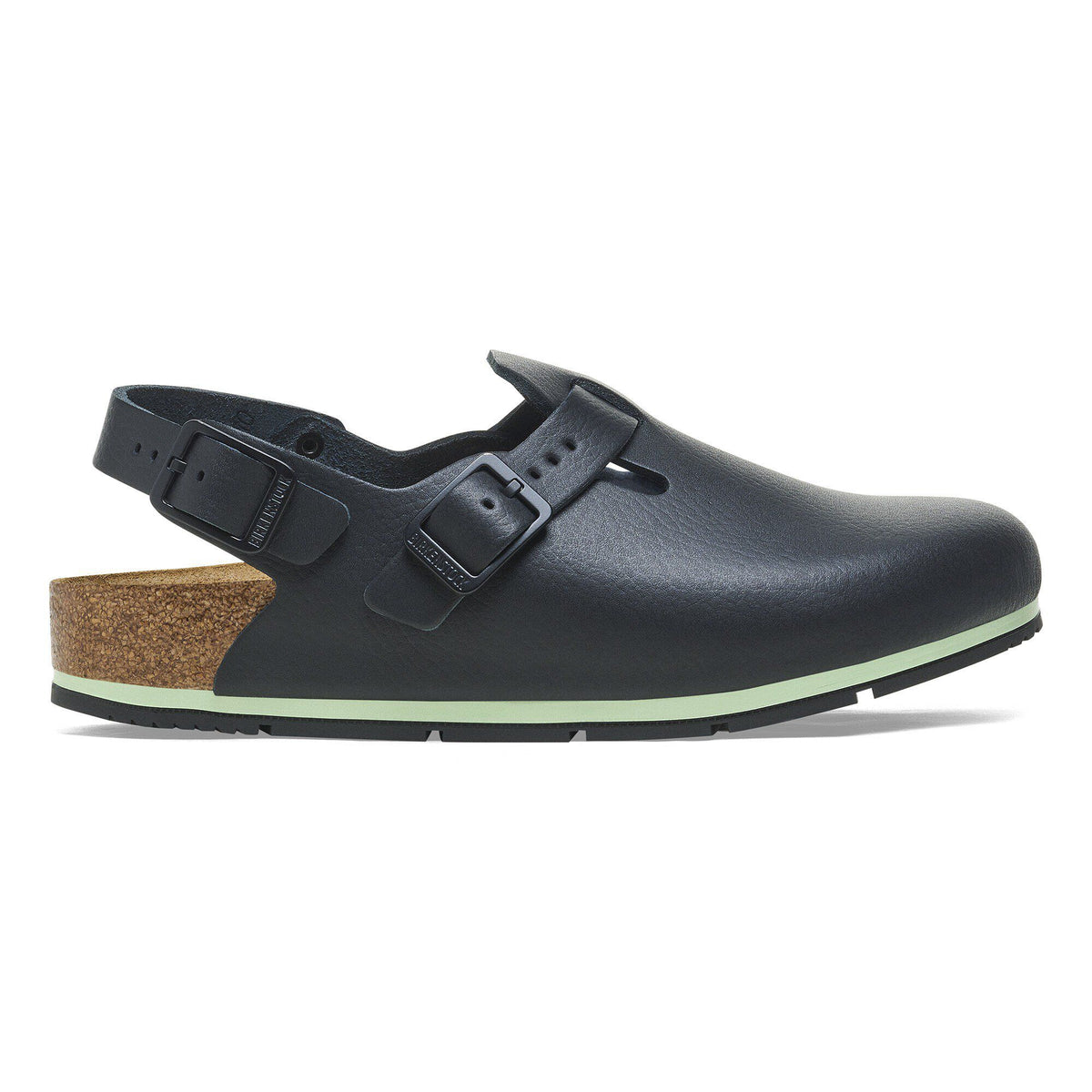 Tokio Pro Natural Coated Leather in Color Black | Birkenstock