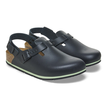 Tokio Pro Natural Coated Leather in Color Black | Birkenstock