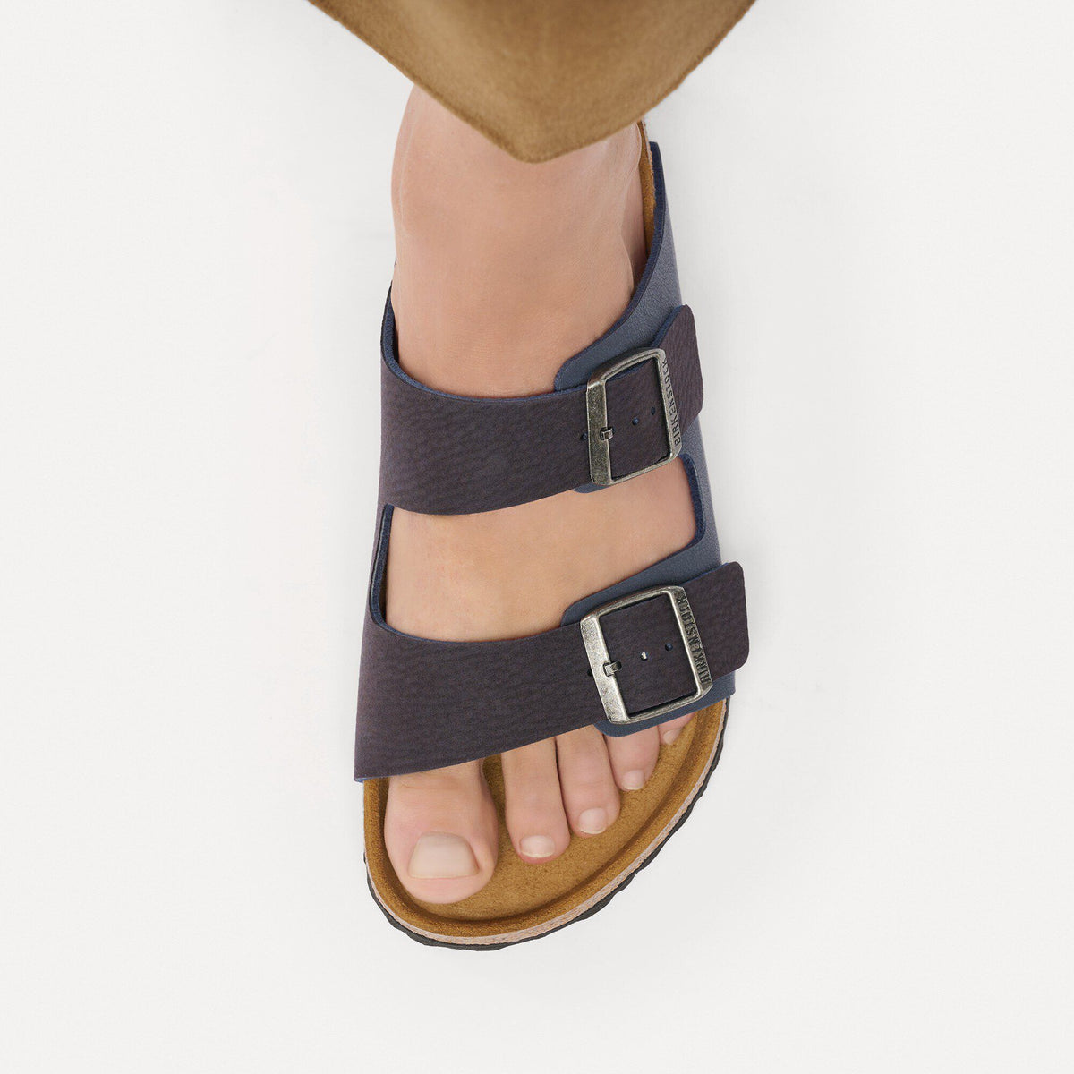 Arizona Mixed Synthetic Material in Color Indigo Blue/New Navy | Birkenstock