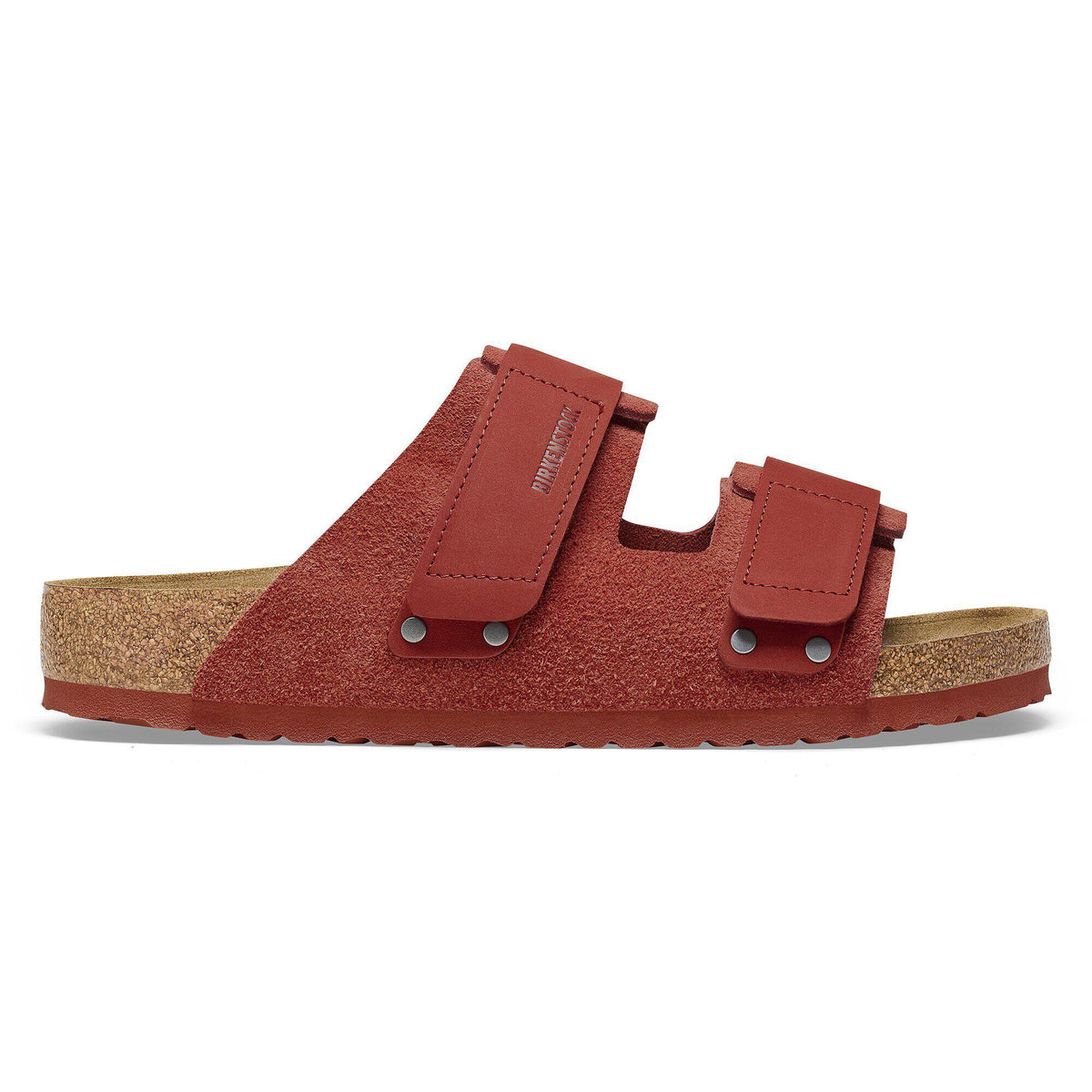Uji Nubuck-Suede Leather in Color Sienna Red | Birkenstock