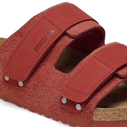 Uji Nubuck-Suede Leather in Color Sienna Red | Birkenstock